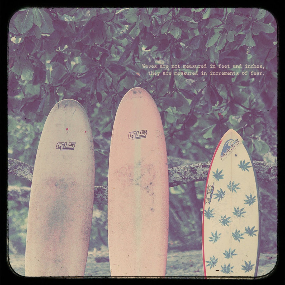 Pink Surfboards Pink Surf Pink Green Surfboard Photo - Etsy