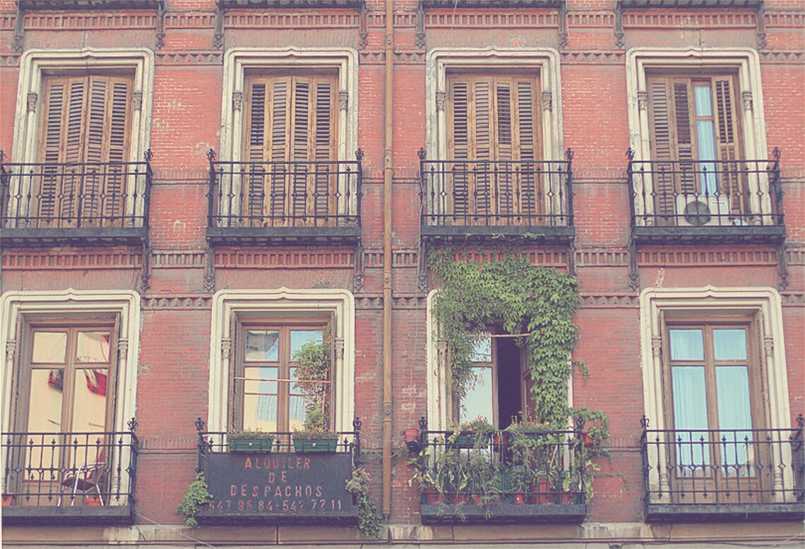 Red Decor, Red Brick Wall, Wall Decor, Room Decor, Fine Art Print