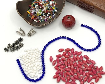 Red, White, and Mixed - Bead Collection