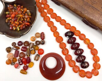 Marigold Orange - Bead Collection