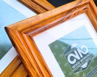 Elegant Handmade Hardwood Picture Frame – Solid Wood Gallery Quality Design