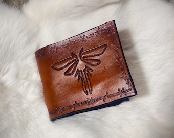 Hand-Made Leather FireFly Emblem Wallet from The Last of Us
