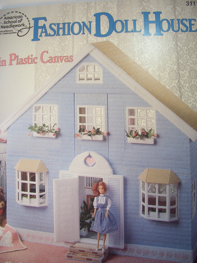 Fashion Doll House in Plastic Canvas Pattern Book Etsy
