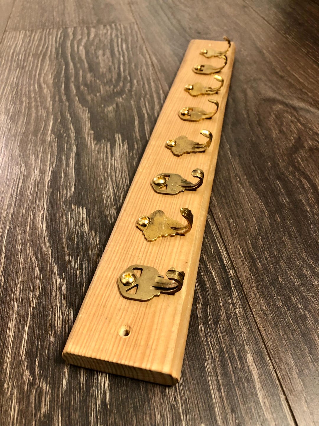 Reclaimed Key Rack 16