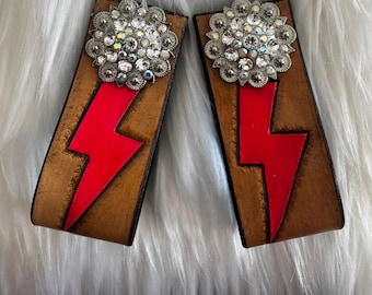 Barrel Boss Denim Savers Lightning Bolt Hot Pink