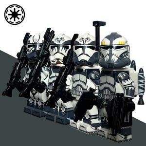 Lego Star Wars Clone Trooper Battle packs - 501st Legion, Delta Squad, 212th, 104th Wolfpack, 13th Battalion, 187th, Omega, Teth Squad 104th Wolfpack
