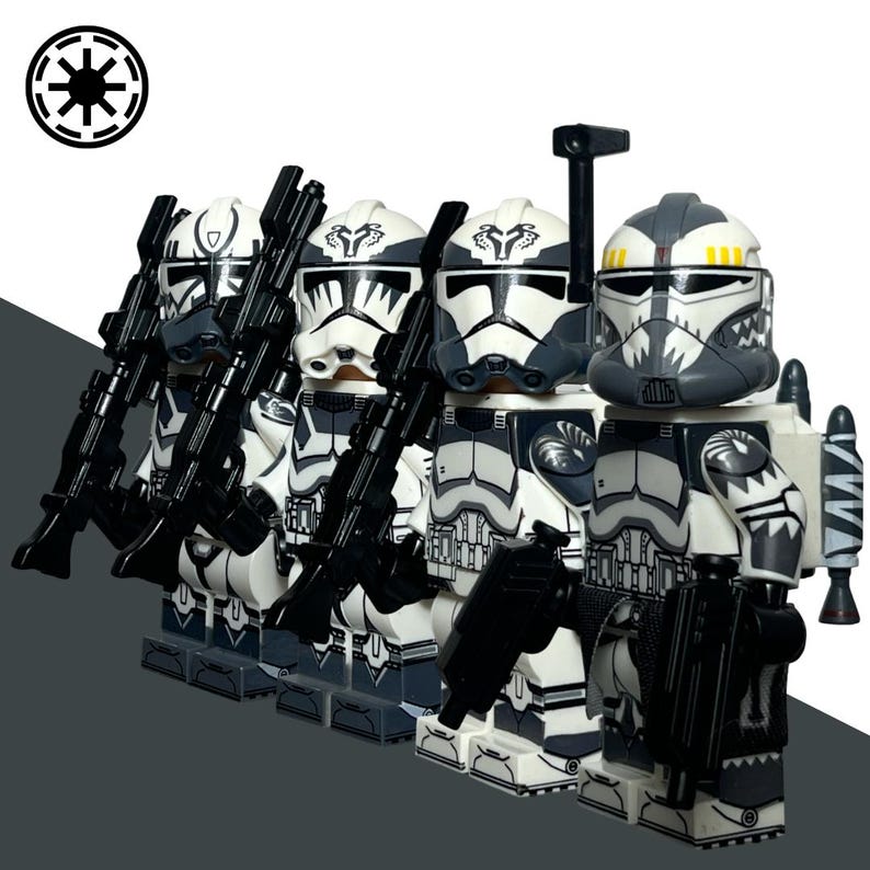Lego Star Wars Clone Trooper Battle packs - 501st Legion, Delta Squad, 212th, 104th Wolfpack, 13th Battalion, 187th, Omega, Teth Squad 104th Wolfpack