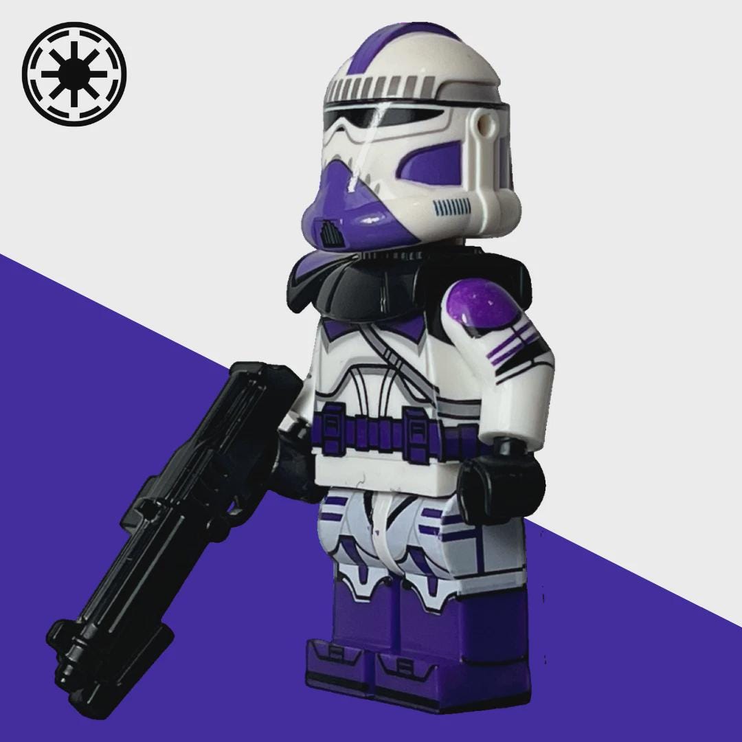 Lego Star Wars 187th Legion Clone Trooper Battle Pack Custom ...