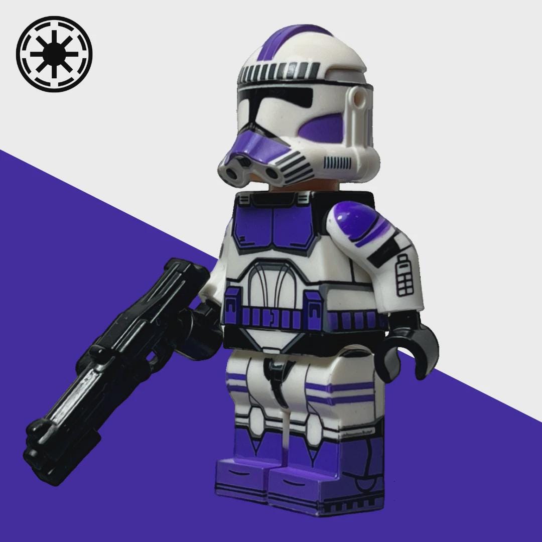 Lego Star Wars 187th Legion Clone Trooper Battle Pack Custom ...