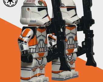 Lego Star Wars 212th Phase 2 Clone Trooper Waxer & Boil Battlepack Custom MiniFigures