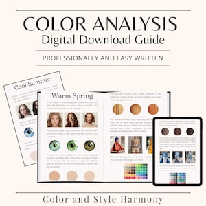 Personal Color Analysis Guide | 12 Season System (Digital Download)