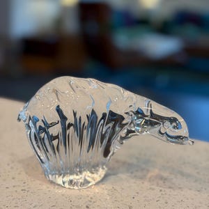 Hadeland Norway Glass Polar Bear - Etsy