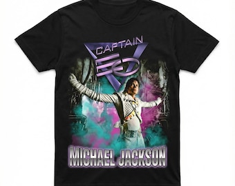 Captain EO Michael Jackson 1986 Disney 3D Sci-fi Film Tee / T