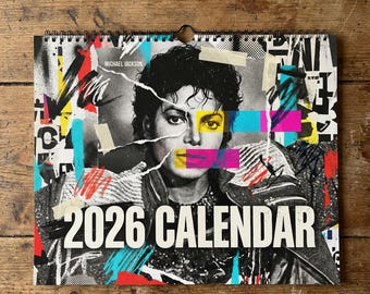希少⭐️Michael Jackson⭐️スリラーカレンダー新品未開封⭐️ マイケル・ジャクソン スリラー 1985 ヴィンテージ カレンダー - Etsy 日本
