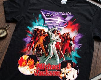 Captain EO Michael Jackson 1986 Disney 3D Sci-fi Film Tee / T