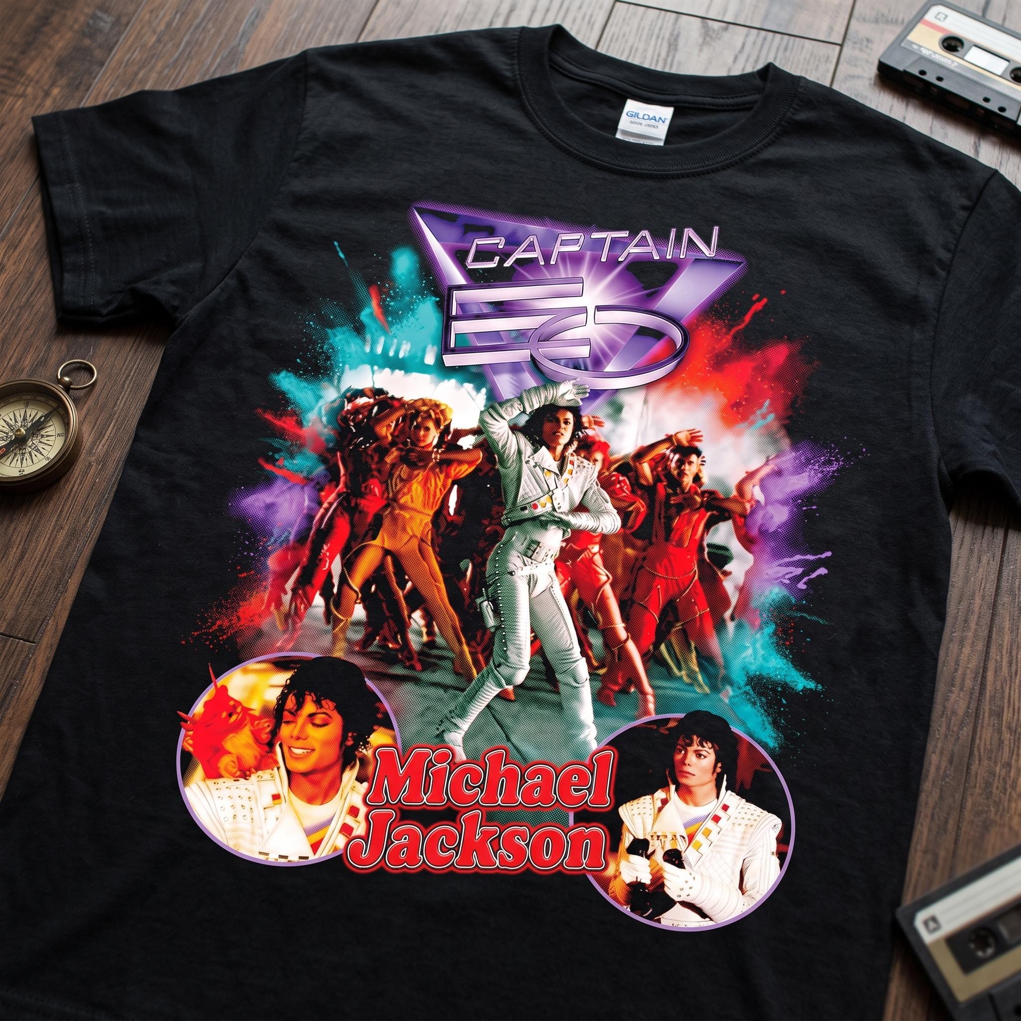 Captain eo shirt - Etsy 日本