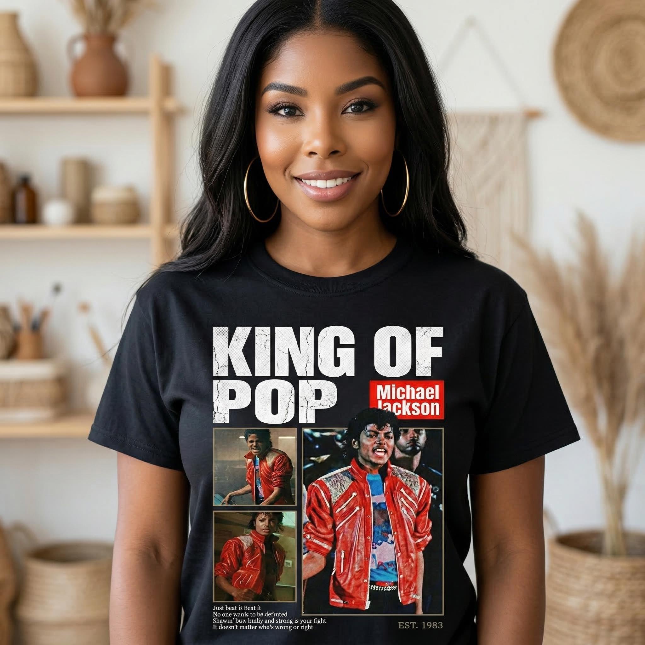 Michael Jackson Beat It T-shirt | King of Pop Fan Gift - Etsy