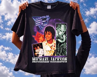 CAPTAIN EO Tシャツ マイケルジャクソン Sサイズ キャプテンEOマイケルジャクソンのホットな人気シャツSから2XLサイズ
