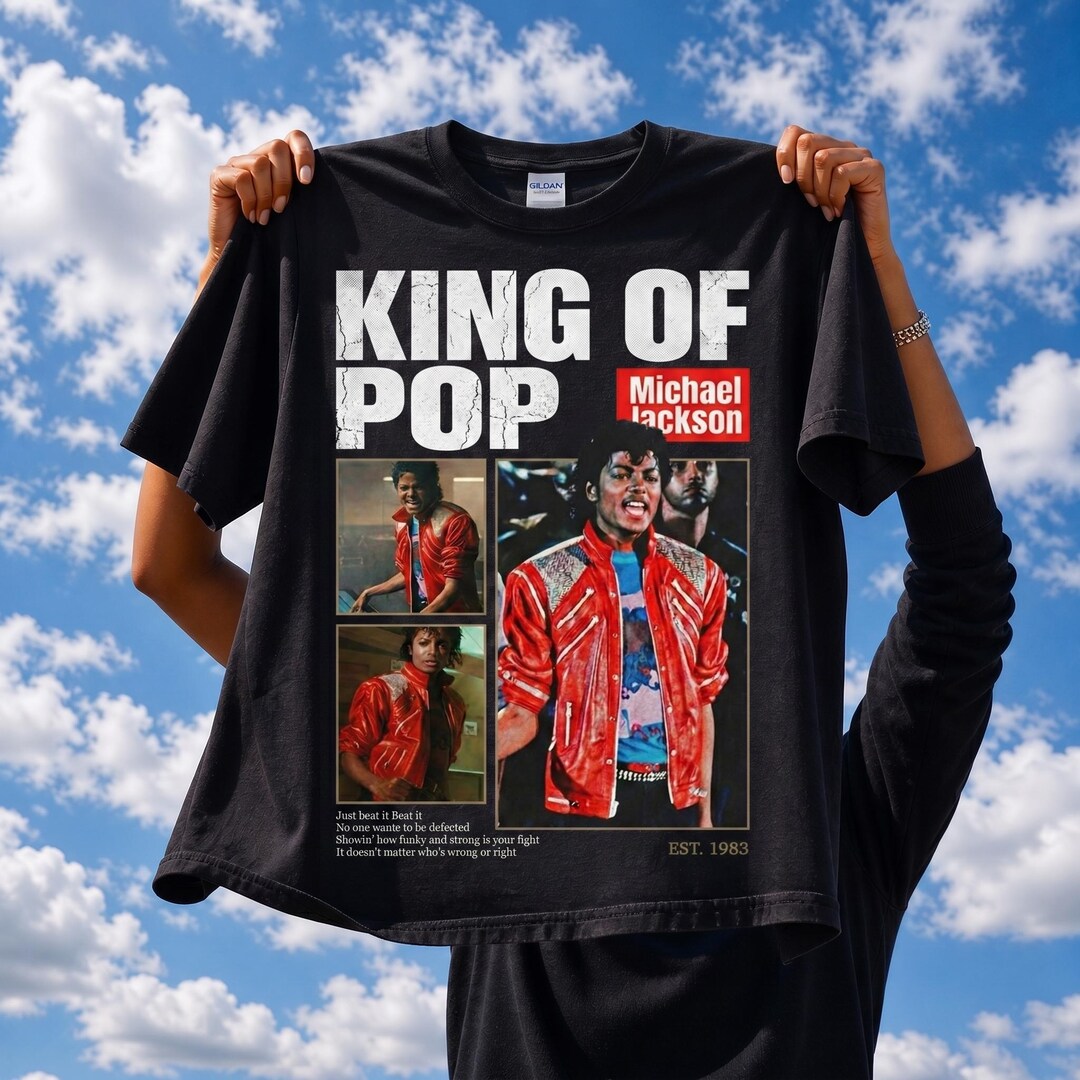 Michael Jackson Beat It T-shirt | King of Pop Fan Gift - Etsy
