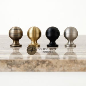 Mässingsknoppar för skåp i bikupa, byråknopp i antikmässing, lådknoppar i satin nickel, skåpknopp i mattsvart, unika skåpknoppar