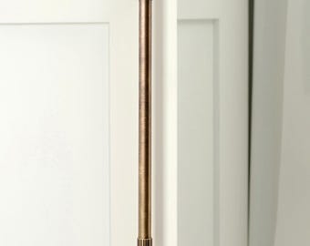 Antique Brass Linear Cabinet Handles, Minimalist Textured Bar Pulls for Kitchen, Wardrobe, Built-in Custom Cabinet