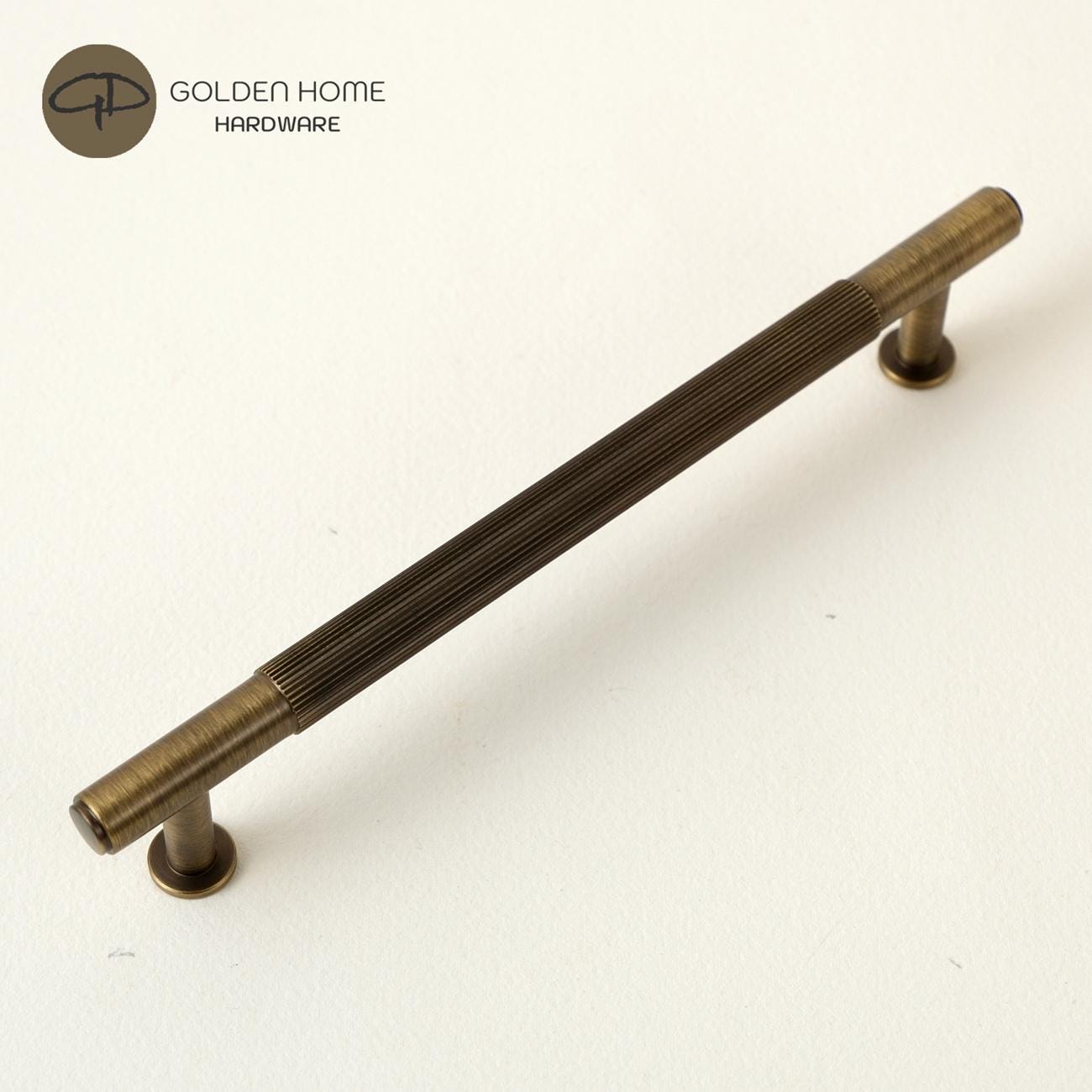 Poignées linéaires en laiton antique pour cuisine, armoire, armoires encastrées, armoires sur mesure