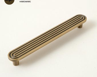 Boho Aged Brass Cabinet Pulls, Brass Drawer Handles, Decorative Dresser Knobs And Pulls, Antique Brass Kitchen Pull, Unique Cabinet Hardware