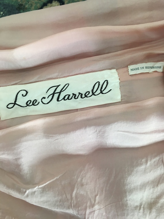 1960s Sleeveless Raw Silk Dress by Lee Harrell - image 7