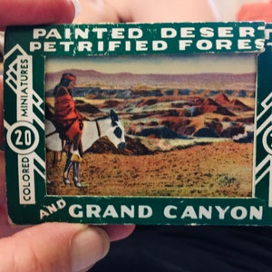 Vintage Postcard 20 Miniatures Set Grand Canyon Arizona by Lollesgard Specialty