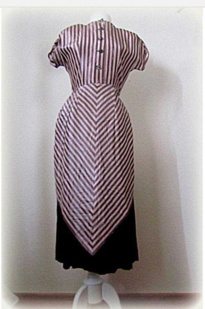 Parisian Nights 1930s 40s Dress image 1