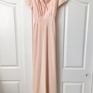 1930s Boudoir Pale Pink Gown - Etsy
