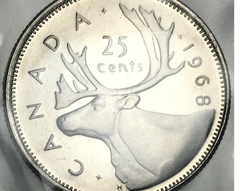 Kanada 1969 Quarter Prooflike