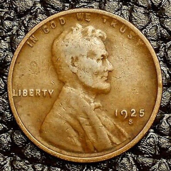 1925S wheat centvg/f plus mystery coin best deal on internet