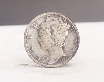1942年マーキュリーダイム - 未流通のアメリカ製銀貨 - Etsy 日本