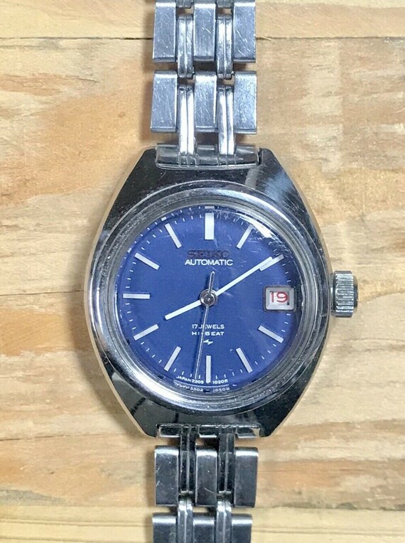 blue face seiko