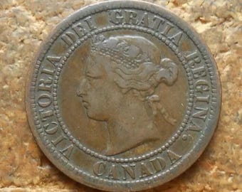 1881 ニューファンドランド 5 セント銀貨、希少コイン、わずか 40,000