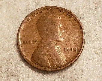 1913 Wheat cent G/VG PLU  mystery coin best deal on internet