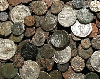 Ancient Coins  Roman Greek Byzantine Bronze Save 40 dollars now!