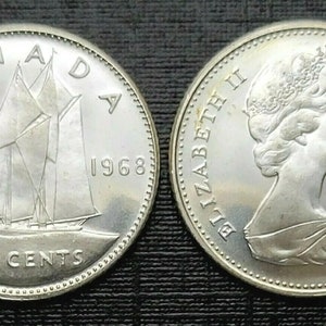 Canada 10 cents - Etsy 日本