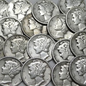 54 Vintage US Coins: Silver, Indian Head, Wheat Cents, WWII Nickels 40 uncirculated Westward journey nickels