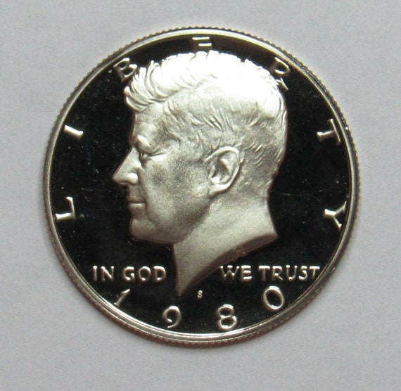 1980 S Kennedy Half Dollar GEM DCAM PROOF from PROOF Set
