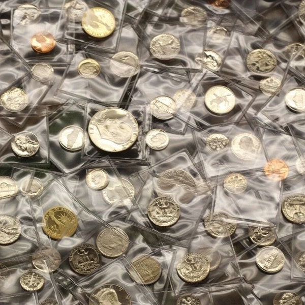 Huge lot US Proof Mint coins seal coins1965-1999 SAVE 15 dollars