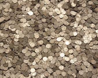 Nickels 1938-1959 half pound save 20 dollars