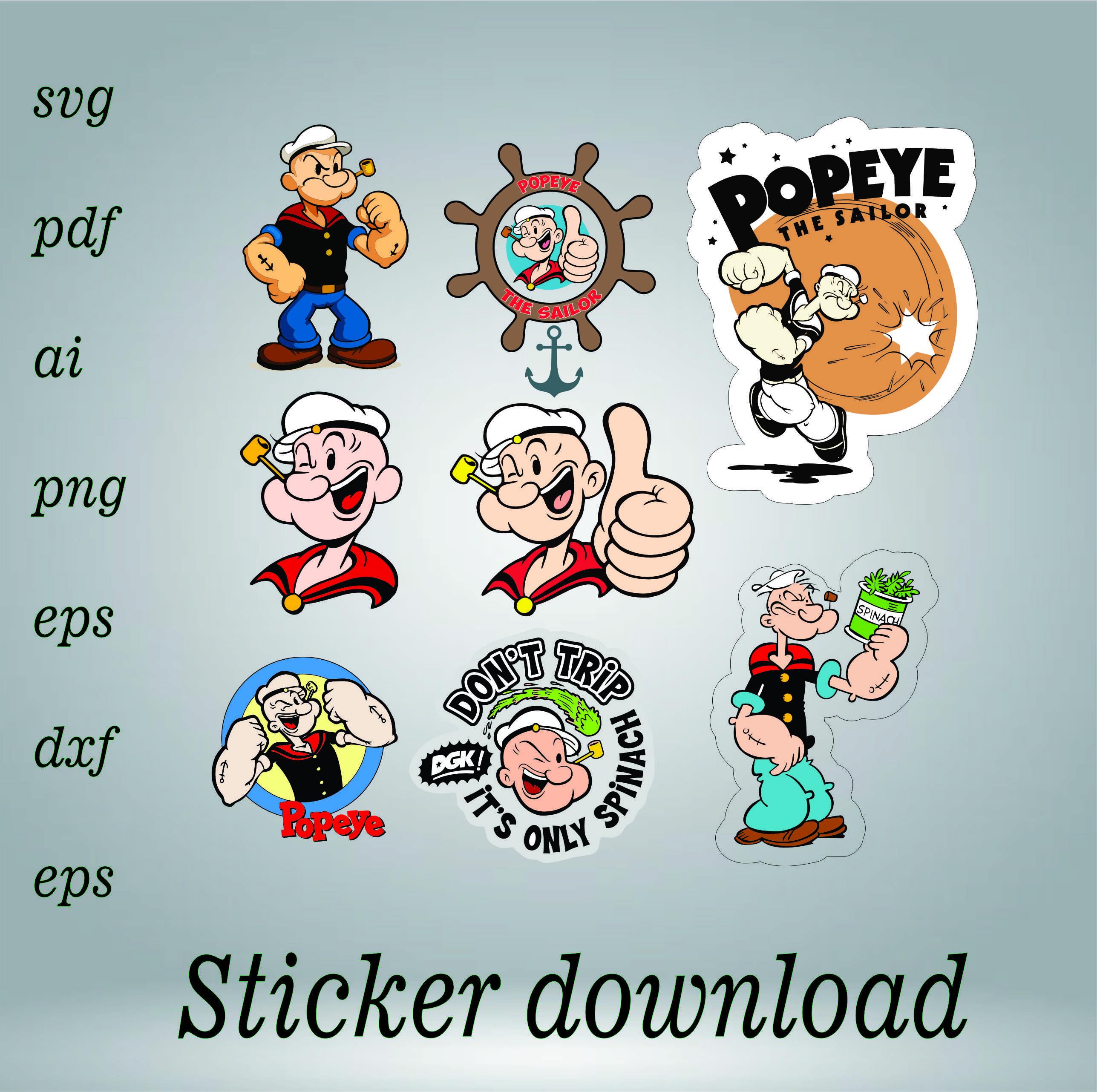 Popeye wall art - Etsy 日本