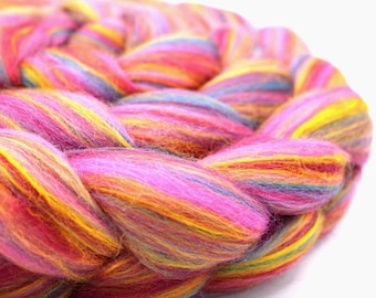 Merino Bamboo Roving – 85/15 Merino Bamboo – Fibre for Spinning / Felting – 4 oz – Twinkle Twinkle