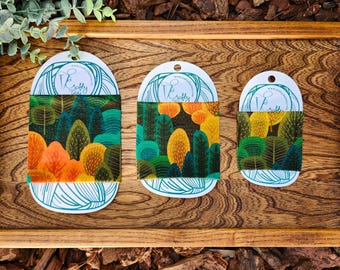 "Herbstwald, Garnrollenwärmer: Wollknäuelhalter für Stricker & Häkelerinnen - Wollknäuelschützer."
