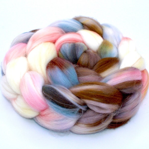 Superwash Merino Wool (Top) Roving Spinning Fiber - Approx. 4oz. - It's Complicated