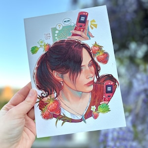 A4-A5 Print | Claire Redfield Resident Evil