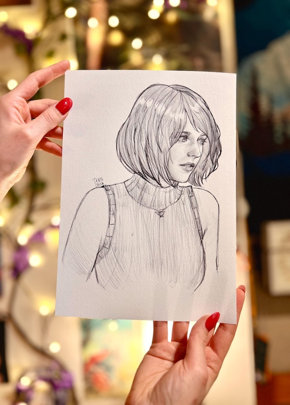 A4 Print | Ashley Graham Resident Evil 4 FanArt