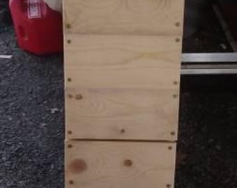 Bat house single chamber, built to last! This is a DIGITAL PDF DOWNLOAD
